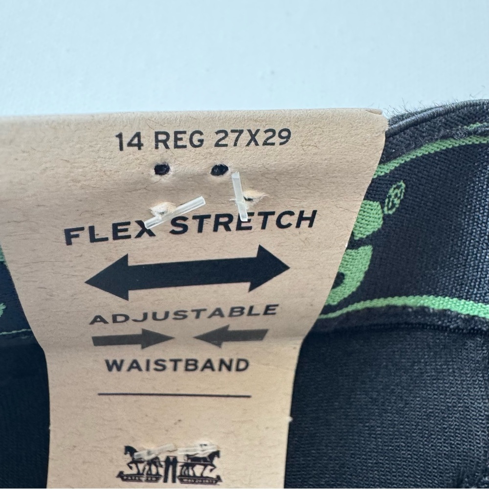 Levi's Boy's Black 511 Slim Jeans Size 14  27 x 29 NWT - Picture 7 of 12